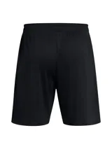 Short deportivo Under Armour Tech color azul marino con logo blanco en la pierna izquierda.