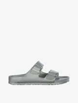 Sandalias de EVA de forma anatómica, con doble hebilla y diseño minimalista, resistentes al agua y lavables.