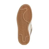 Championes Adidas Campus 00S Beta W, color beige con detalles en marrón.