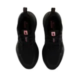 Championes New Balance Ryval Run para mujer, color negro con detalles en rosa.
