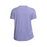 Remera deportiva Nike One Classic de mujer, color rosa, con logo reflectivo en el pecho y tecnología Dri-FIT.