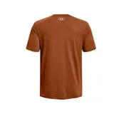 Remera Under Armour de hombre, color marrón, de tejido ligero, suave y de secado rápido, con logo estampado en el pecho.