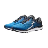 Championes de running 361 modelo Meraki 4, color azul con detalles en negro y blanco. Capellada de malla técnica con perforaciones para ventilación, entresuela con tecnología QU!KFOAM y suela de goma. Incorpora plantilla Ortholite y detalles reflectantes.
