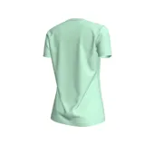 Remera Nike Sportswear de mujer, color verde menta, confeccionada en suave tela de punto de algodón y con el logotipo corporativo de Nike serigrafiado en el pecho.