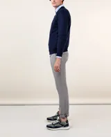 Jersey Cuello Caja Marino