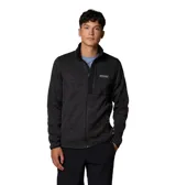 Campera polar Columbia con cierre frontal, bolsillos laterales con cierre y logo de la marca bordado en el pecho.