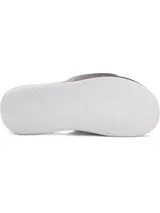 Sandalias Under Armour Ignite Pro 8 SL, color negro con suela blanca y logo en la tira superior.