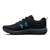 Championes Under Armour Charged Assert 10, color negro, ideales para running.