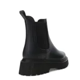 Botas de lluvia Miss Carol Vani color marrón claro, con elástico lateral y suela track.