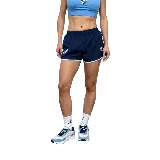 Short de entrenamiento Umbro del Club Nacional de Football para mujer, color azul marino con detalles en blanco.