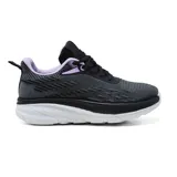 Championes deportivos American Sport Bessie, color gris con detalles en rosa y suela blanca.