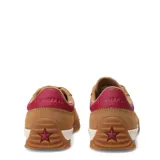 Championes urbanos Converse Run Star Trainer, color marrón con detalles en rosado.