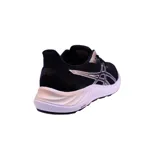 Championes Asics Gel-Excite 8 de mujer, color gris con detalles en celeste y blanco.