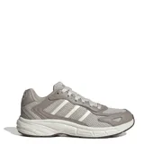 Championes Adidas Eclyptix 2000 color gris con detalles en blanco. Inspirados en modelos clásicos de running de los años 2000, con mediasuela Cloudfoam y capellada de malla y sintético.