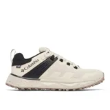 Zapatillas de senderismo Columbia Facet 75 Outdry, color negro con detalles en azul. Capellada de malla con superposiciones de TPU, tecnología OutDry™ impermeable y transpirable, sistema Navic Fit™ para mayor estabilidad, plantilla OrthoLite® Eco, entresuela TechLite™ Plush y suela Adapt Trax™ para tracción en terrenos secos o mojados.