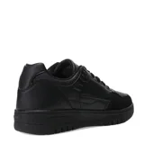 Championes urbanos de hombre Push modelo Alex, color negro, con suela plana y cordones.