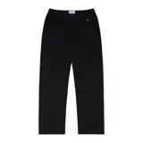 Pantalón chino negro de corte recto.