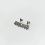 Aros de plata 925 con circonias.
