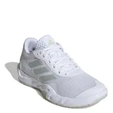 Championes Adidas Amplimove Trainer blancos con detalles en gris y verde.