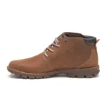 Bota de cuero color marrón con tecnología NXT para control de olor y confort.