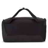 Bolso deportivo Nike Academy Team unisex, color negro con logo blanco. Cuenta con doble asa de mano, correa de hombro ajustable y múltiples compartimentos con cierre.