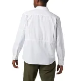 Camisa de manga larga color bordó con tecnología Omni-Shade Upf 50 Sun Protection y Omni-Wick. Cuenta con ventilación, mangas enrollables con soportes para lengüetas y dos bolsillos frontales con solapa.