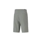 Short deportivo gris con logo de Puma y escudo de Peñarol en negro.