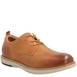 Zapato acordonado de cuero color caramelo, con plantilla hipoalergénica combinada con BLOOM® y suela de Eva con cortes que brindan mayor flexibilidad al caminar.