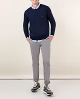 Jersey Cuello Caja Marino