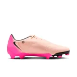 Championes de fútbol Nike Phantom Gx Ii Academy Fg/Mg, color rosa con detalles en negro y fucsia.