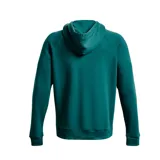 Canguro Under Armour de hombre, color verde agua con logo grande en el pecho.