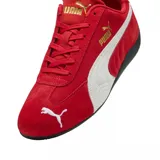 Championes Puma Speedcat OG azules de gamuza con detalles en blanco y suela negra.