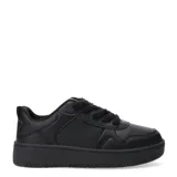 Deportivo blanco con cordones de peluche, diseñado para comodidad y estilo.