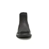 Bota Chelsea Caterpillar Colorado 2.0 de nobuk envejecido color negro, con forro 100% reciclado, plantilla de espuma EVA, suela de goma y construcción Strobel.