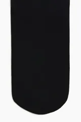 Medias panty negras de 40 deniers con efecto de soporte y cintura regular.