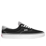 Championes Vans Era 59 negros con detalles en gris en el talón y el interior.