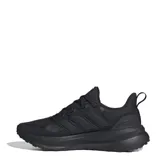 Championes Adidas Ultrarun 5 TR para mujer, color negro. Capellada de malla técnica repelente al agua, entresuela con tecnología Bounce 2.0 y suela de goma Adiwear con diseño taqueado.