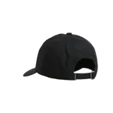 Gorro de béisbol negro con logo Converse bordado en blanco.