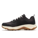 Zapatillas urbanas Merrell Tempo Sol, color negro con detalles en gris y suela color caramelo. Capellada de gamuza y malla transpirable, con cierre de cordones.