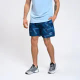 Short de baño con estampado geométrico, diseñado para comodidad y estilo.