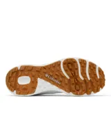 Zapatillas Columbia Terrastride CRZ para mujer, color blanco con suela marrón. Diseño urbano con tecnología para actividades al aire libre. Empeine de material mixto con detalles de ante, cordones tradicionales, mediasuela TECHLITE+™ y suela de caucho antimarcas Omni-GRIP™.