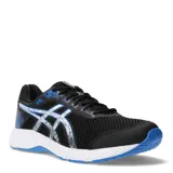Zapatillas deportivas de hombre, con diseño en negro, azul y blanco, ideales para running.