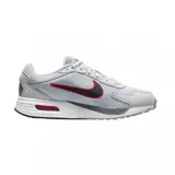 Championes Nike Air Max Solo negros con detalles en rojo, gris y celeste.