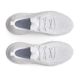 Zapatillas Under Armour HOVR Phantom 3 SE para hombre, color negro con suela blanca. Cuentan con amortiguación UA HOVR™ y parte superior elástica y suave.