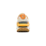 Championes Fila Renno Vintage II, color amarillo, naranja y blanco.