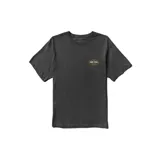 Remera de manga corta color negro con logo frontal.