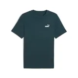 Remera de algodón color verde oscuro con logo Puma estampado en blanco en el pecho.