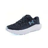 Zapatillas deportivas Under Armour Charged Surge 4, color azul marino con logo celeste y suela blanca.