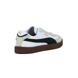 Championes Puma Club II Era, blancos con detalles en negro y suela marrón.