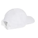 Gorra de béisbol Adidas Adicolor Classic Trefoil, unisex, color blanco con logo bordado en negro.